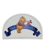 Pooh &amp; Friends Title Logo Plaque -  POOH AND PIGLET Disney - $15.50 CAD