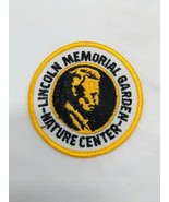 Lincoln Memorial Garden Nature Center Embroidered Iron On Patch 3&quot; - $21.17 CAD