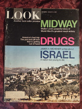 Look August 8 1967 Israel James Michener Gypsies Drugs - £9.91 GBP