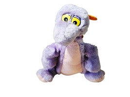 Vintage 1982 Disney World Figment Plush Purple Dragon From Epcot 6&quot; - $12.74
