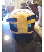 Large 12&quot; Official Minecraft Mojang Bumblebee Bee Plush PILLOW - $175.21 MXN