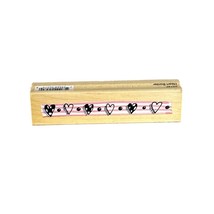 Penny Black Heart Border 2574F Valentine Wedding Rubber Stamp, Valentine... - £7.77 GBP