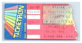 Tom Petty &amp; The Heartbreakers Ticket Stub Juin 9 1983 Columbia Maryland - £48.65 GBP
