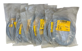 10 TURCK RK 4T-2 / RK4T2 EURO FAST CORDSET CABLES SINGLE-ENDED 2M U2151 ... - £229.20 GBP