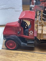 ERTL 1918 Texaco Mack AC Bulldog Flatbed Truck Die Cast Bank 1:32 1 Defe... - £19.46 GBP
