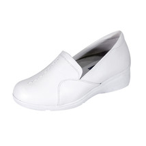  24 HOUR COMFORT Mandy Women Wide Width Sleek Slip On Low Heel Wedge Shoes  - $54.95