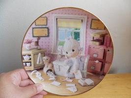 1994 Precious Moments Praise The Lord Anyhow Collector’s Plate - $25.00