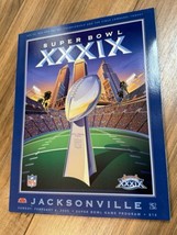 Vintage 2005 Super Bowl XXXIX Jacksonville Florida Game Program - £9.89 GBP