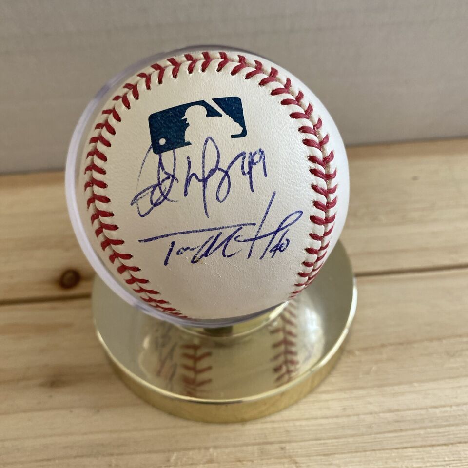 2005 autograph baseball Official  MLB Baseball 5 CLEVELAND INDIANS Playe... - $20.31