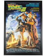 Michael J. Fox Signed Framed Back To The Future 3 32x46 Movie Poster Ins... - £1,144.95 GBP