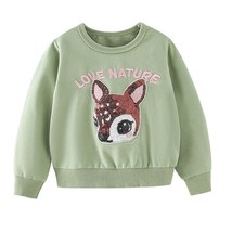 Little maven 2022 Baby Girls Clothes Spring and Autumn Tops Cotton Sweatshirt So - £44.63 GBP