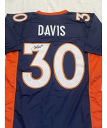Terrell Davis Signed Denver Broncos Football Jersey with COA - $1,900.49 MXN