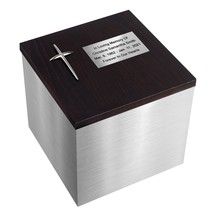 Stone imitation Unique Cremation Ashes urn for Adult Funeral memorial la... - $227.45+