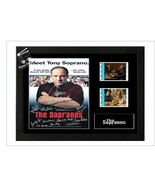 The Sopranos Film Cell Cast Signed Stunning Display  With COA Tony Soprano - $19.64 CAD+