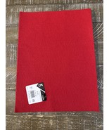 Kunin Felt Sheet 9x12” Sticky Back Red - $219.72 MXN