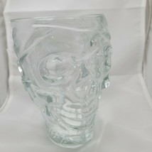 Treasure Island Casino Las Vegas Nevada Pirate Skull Mug Glass Cup Luminarc USA - £13.58 GBP