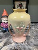 Vintage Hull Art Pottery Vase Yellow Wildflower W-12 - 9 1/2 - £58.57 GBP