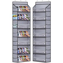 7 Tier Hat Rack For Baseball Caps, Over Door Baseball Hat Organizer Hold 80 Hat  - £31.26 GBP