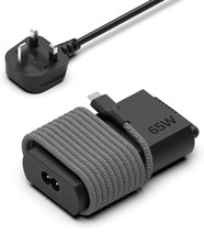 New Slim 65W USB C Laptop Charger Power Adapter Replacement power Cord - £23.38 GBP