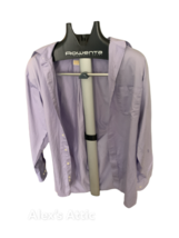 Michael Kors Lavender Button-Up Shirt - Size Mens 16 32/33 pre-owned - $11.52 CAD