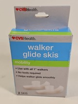 Walker Glide Skis Mobility Use With All 1? Walkers 1 Pair- Lot of 2 - $9.89