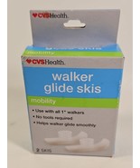 Walker Glide Skis Mobility Use With All 1? Walkers 1 Pair- Lot of 2 - $13.56 CAD