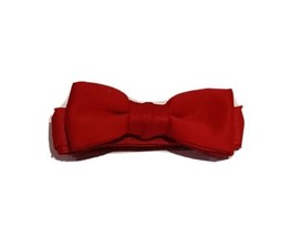 Headband Girls Red Color with Bow Adjustrable  11&quot; to 21&quot; Hair Accessories - £3.89 GBP