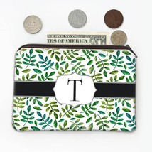 Plant Twigs : Gift Coin Purse Leaves Greenery Pattern Floral Nature Ecol... - £7.91 GBP