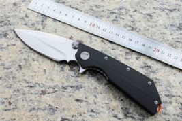 Folding Pocket Knife | G10 Handle | Ceramic Ball Bearings | D2 Blade Steel - £31.86 GBP
