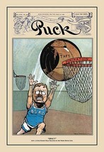 Puck Magazine: &#39;Goal!; Just a Little Basketball Practice at the White House Gym. - £17.29 GBP+