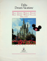 Delta Dream Vacations - Walt Disney World Resorts - Orlando (1990) - Pre... - $23.36