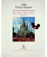 Delta Dream Vacations - Walt Disney World Resorts - Orlando (1990) - Pre... - £18.45 GBP