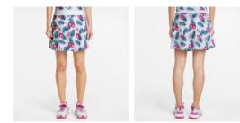 Puma Women&#39;s PowerShape Paradise Floral Golf Tennis Skort NWT Sz XL - £27.66 GBP