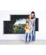 Extra Wide Mine Themed Mural - The Cave Entrance 72&quot; wide x 42&quot; tall - $124.95