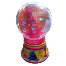 Dreamworks Trolls Movie 8floz Bubble Bath Pink Floral Snow Globe Pride Tub Fun  - $13.98