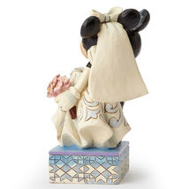 Disney Jim Shore Wedding Figurine Mickey Mouse and Minnie Mouse 6.62" High image 3