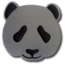 Snowboard Stomp Pad - Panda Bear Face - Gray - £31.96 GBP