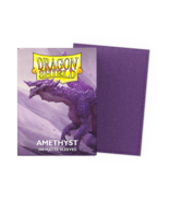 1 pack of 100 Dragon Shield Amethyst Matte Standard Sized Card Sleeves - $335.10 MXN