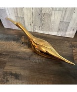 Vintage JARU 1985 18k Gold Pottery Bird Duck Swan Sculpture Rare *READ!* - $204.98 CAD