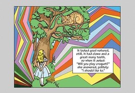 Alice in Wonderland: Alice and the Cheshire Cat 20 x 30 Poster - £20.71 GBP