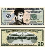 ✅ Prince Music Collectible Pack of 100 Novelty Funny Money 20 Dollar Bil... - £19.42 GBP