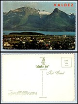 ALASKA Postcard - Valdez, Panorama &amp; Chugach Mountains CQ - £2.51 GBP