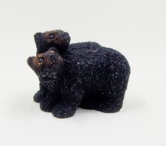 Stone Critters Smalls Noah&#39;s Ark Series Two By Two Black Bears - £11.95 GBP