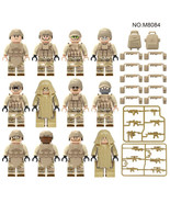 12PCS/SET Military Forces Series Mini Character LEGO Toy Gifts - $355.98 MXN