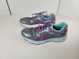 ASICS Gel-Excite 3 Athletic Sneakers Shoes T5B9N Women&#39;s Sz 9.5 Gray Pur... - $63.34 CAD