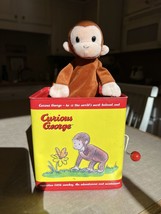 Curious George Jack in the Box Wind Up Toy Box Vintage Pop Out Box - £21.23 GBP