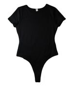 Women Bodysuit BP Women Short Sleeve Bodysuit Size S Black - €6,52 EUR