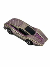 Hot Wheels Silver Bullet 9 Chrome Pink Purple 1974 Diecast Toy Car Mattel - £5.07 GBP