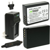 Wasabi Power LP-E10 Battery for Canon EOS Rebel T7, T6, T5, T3, T100 (2-... - $40.99