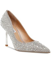 Steve Madden Women&#39;s Classie Pointed-Toe Rhinestone Stiletto Pumps - Cry... - $55.00